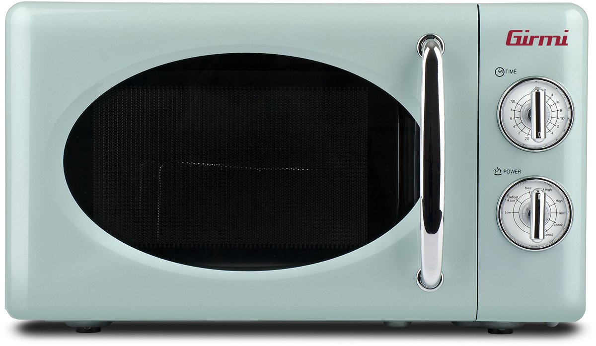 Vintage Retro magnetron met Grill