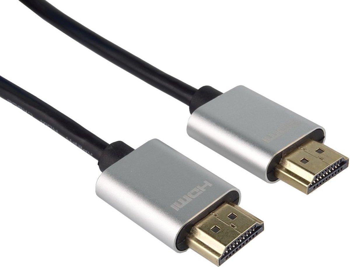 PremiumCord kphdmes2 HDMI kabel 2 m HDMI Type A (Standaard) Zwart