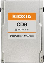 Kioxia CD6-R 1920 GB NVMe/PCIe U.2 SSD harde schijf (2.5 inch) U.2 NVMe PCIe 4.0 x4, U.3 NVMe PCIe 4.0 x4 Bulk KCD61LUL1T92