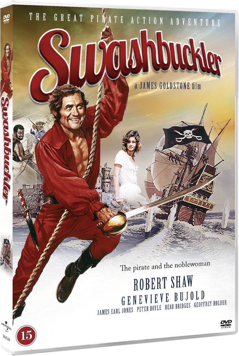 Majeng Media SWASHBUCKLER (1976) DVD Engels