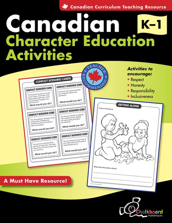 Character Development- Canadian Character Education Activiti ... - cover