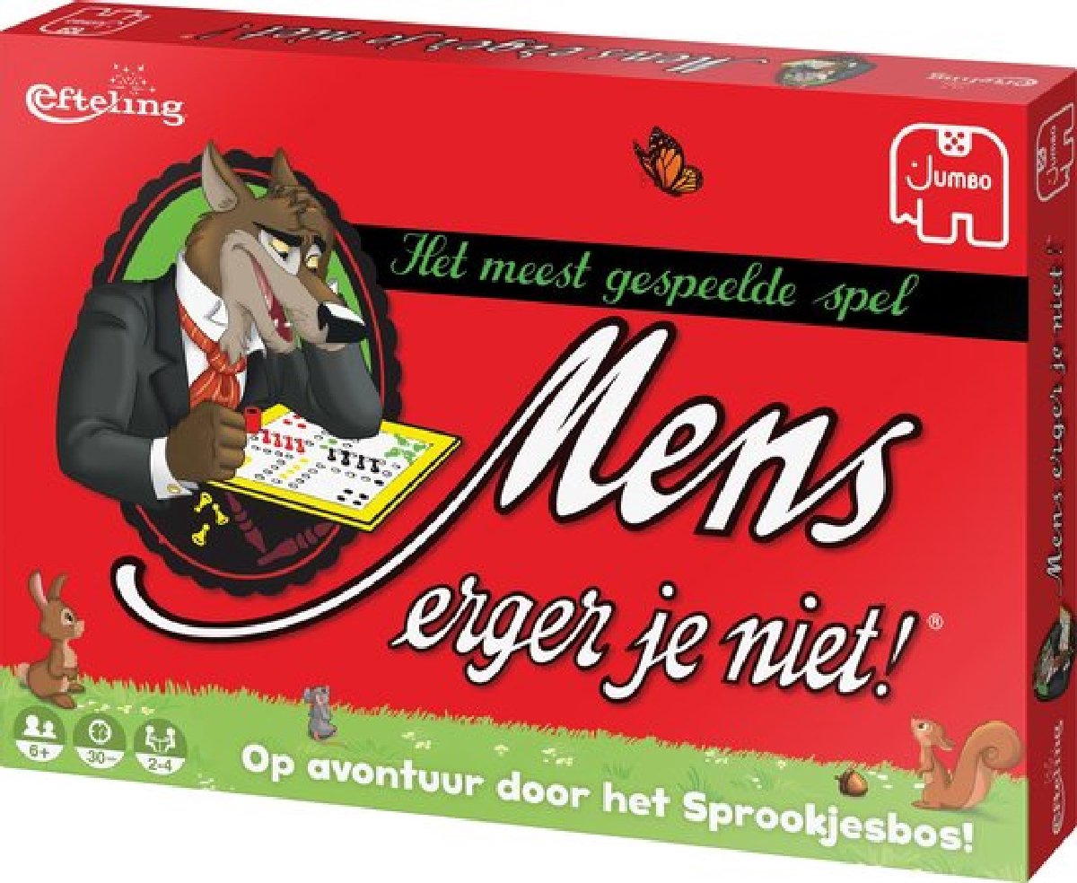 Jumbo Mens Erger Je Niet Efteling Sprookjesboom - Bordspel | Games