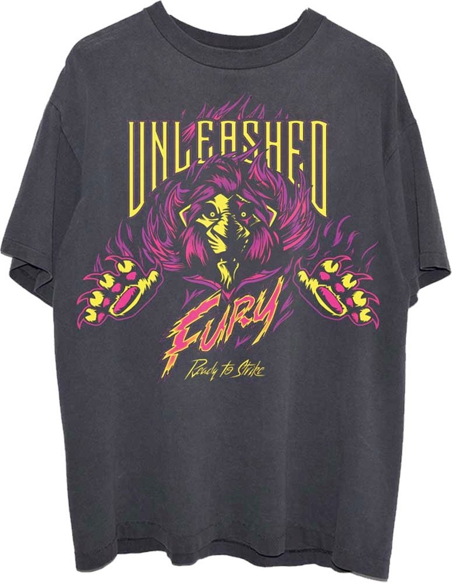 Disney The Lion King Unisex Tshirt -S- Scar Unleashed Zwart