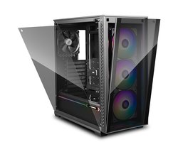 DEEPCOOL MATREXX 70 ADD-RGB 3F - Box zonder voeding - Medium toren - E-ATX-formaat