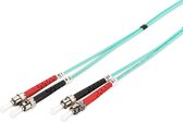 Digitus DK-2511-10/3 Glasvezel kabel 10 m ST/BFOC Blauw