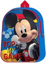 Rugzak - Schoolrugzak - Kinderrugzak - Mickey Mouse - Maat: 31cm - Blauw