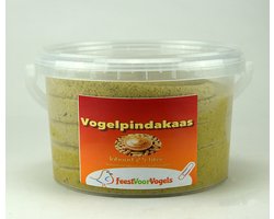 Vogelpindakaas - Buitenvogelvoer - 2,5 l