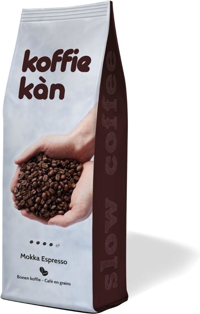Koffie Kàn - Mokka Espresso - Koffiebonen - 12x250g