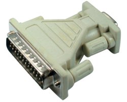 Seriële RS232 adapter 9-pins SUB-D (m) - 25-pins SUB-D (m)