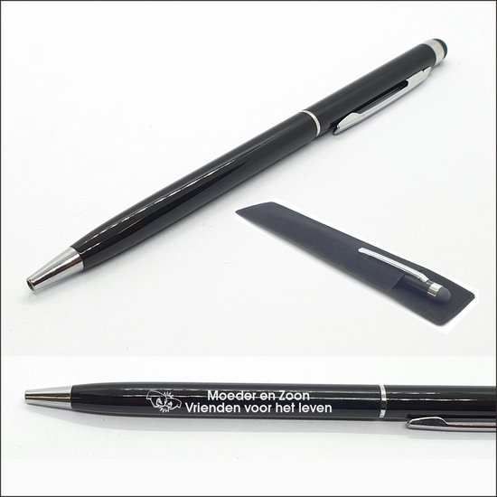 Stylo Avec Gravure - Mère Et Fils