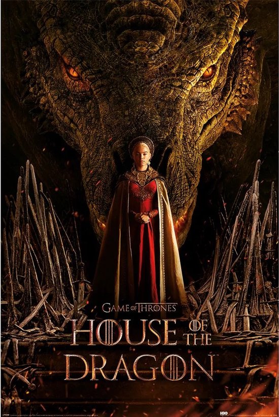 Hole in the Wall House of the Dragon Maxi Poster-Rhaenyra Targaryen (Diversen) Nieuw