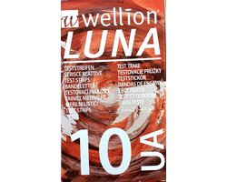 Wellion Luna Urinezuur Teststrips 10 stuks