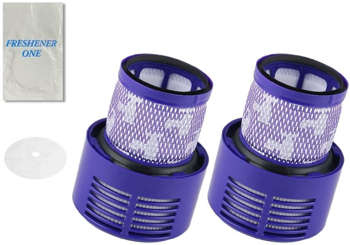 Twee HEPA filters geschikt voor Dyson V10 inclusief luchtverfrisser