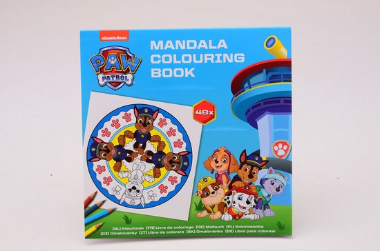 Mandala kleurboek Paw Patrol | bol.com