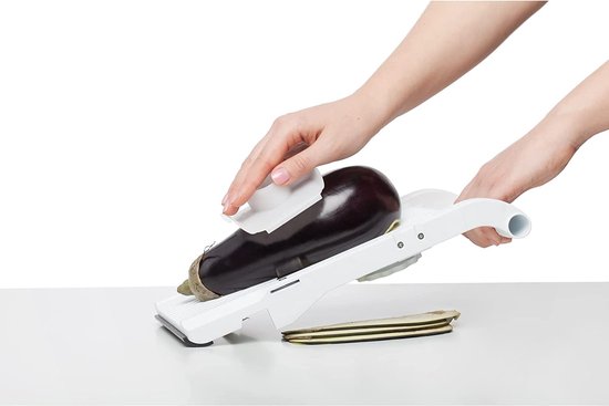 Benriner Mandoline Jumbo - 120mm -  Kunststof - Wit