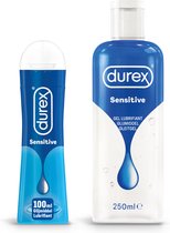 Durex - 300ml Glijmiddel - Play Sensitive 1x100ml - Play Massage 2/1 Sensitive 1x200ml - Voordeelverpakking