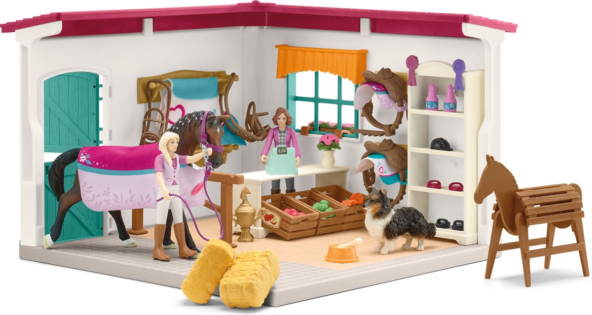 schleich HORSE CLUB - Ruitershop - Kinderspeelgoed voor Jongens en Meisjes - 5 tot 12 jaar - 42568 — afbeelding 2