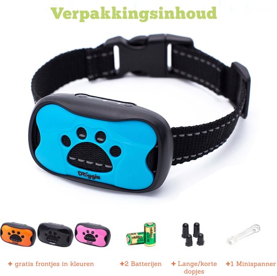 B&B Pets® Anti Blafband Pro Hond DC630V - Oplaadbaar - Opvoedingshalsband Zonder Schok - Ideaal Voor Op De Camping