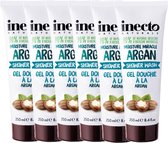 Inecto – Argan Shower Wash – 6 pak – Hydraterend – Reinigend - Natuurlijk