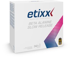 Etixx Beta Alanine Slow Release - Sports Nutrition - Supplementen - 240 tabletten - Verhoogt de spierbuffercapaciteit - Uitstellen van spierverzuring - Minimaal 4 weken in te nemen - Vegan