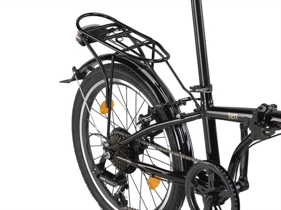 Pacto Ten Vouwfiets Zwart Shimano 6v 20 inch Plooifiets Folding Bike van PACTO — afbeelding 4
