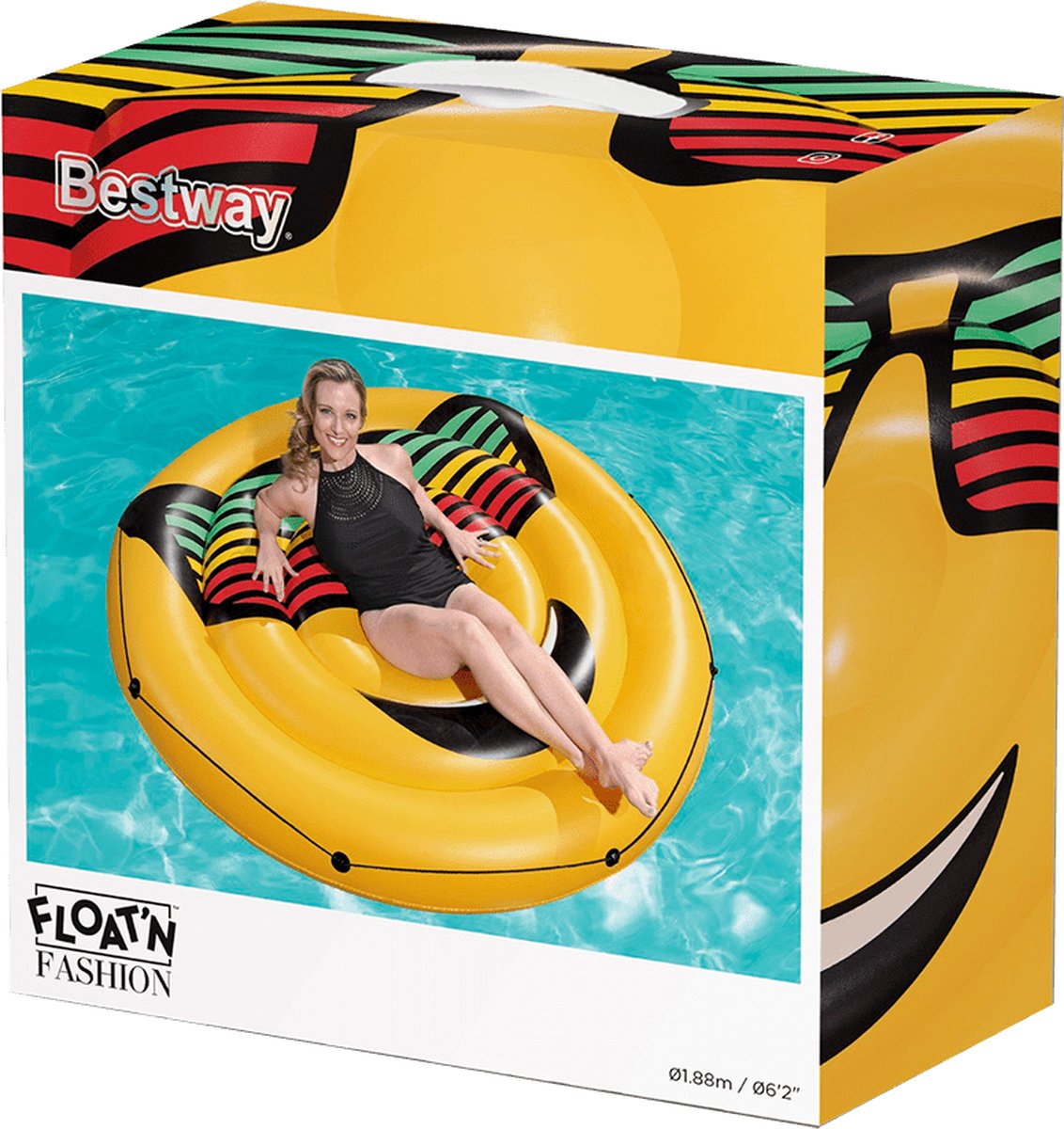 Bestway Luchtbed rond summerstyles 188 | bol.com