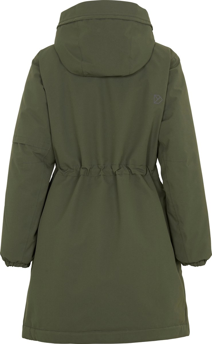 Didriksons ELLA WNS PARKA Dames Outdoor parka Donkergroen