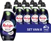 Détergent liquide Robijn Klein & Powerful Black Velvet - 8 x 19 lavages - Value Pack