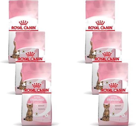 Royal Canin Fhn Kitten Sterilised - Kattenvoer - 6 x 2 kg