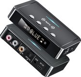 Sounix Bluetooth 5.0 Transmitter Receiver & NFC function - FM Transmitter   - Zwart - USB00112