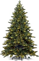 Royal Christmas - Kunstkerstboom - Spitsbergen - 150 cm - met 200 LED Lampjes - 625 Takken - Groen
