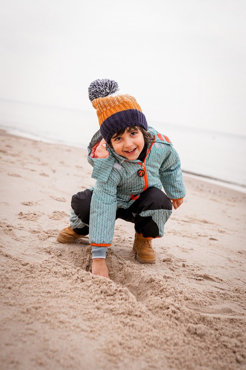 Ducksday Winterpak - Skipak voor kleuter - Sneeuwpak - Snowsuit - Waterdicht & PFAS - vrij - Gerecycled Polyester - Manu — afbeelding 7