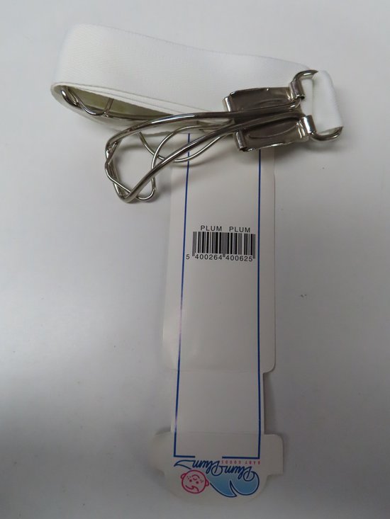 Plum Plum Baby Goods Dekenklem Wit kinderbedje 60x120 of 70x140