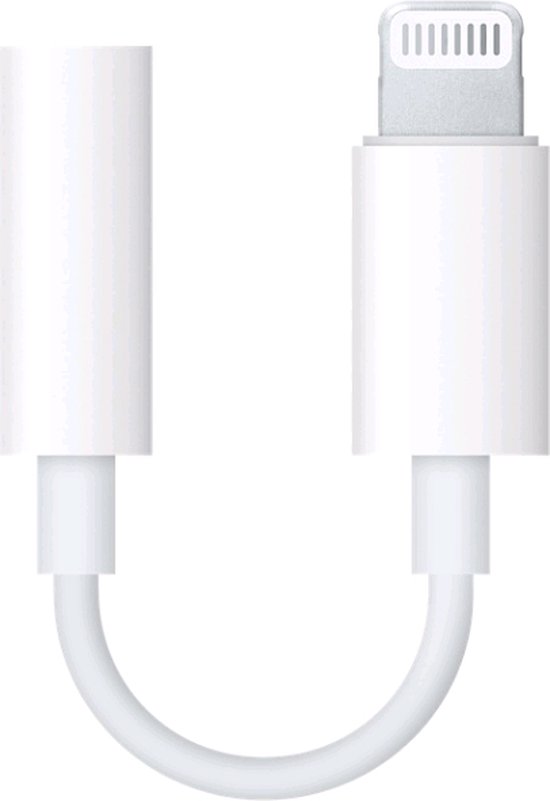 78Goods Lightning to 3.5mm Headphone Jack Adapter Wit - Adapter voor Apple iPhone - Lightning naar Jack - Lightning naar Aux - iPhone audio adapter - Lightning naar mini jack