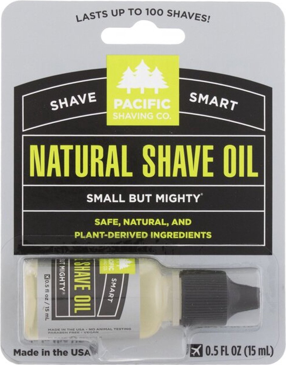 Shave Smart Natural Shave Oil 15ml