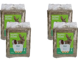 Happy Home Weidehooi - Ruwvoer - 4 x 2.5 kg