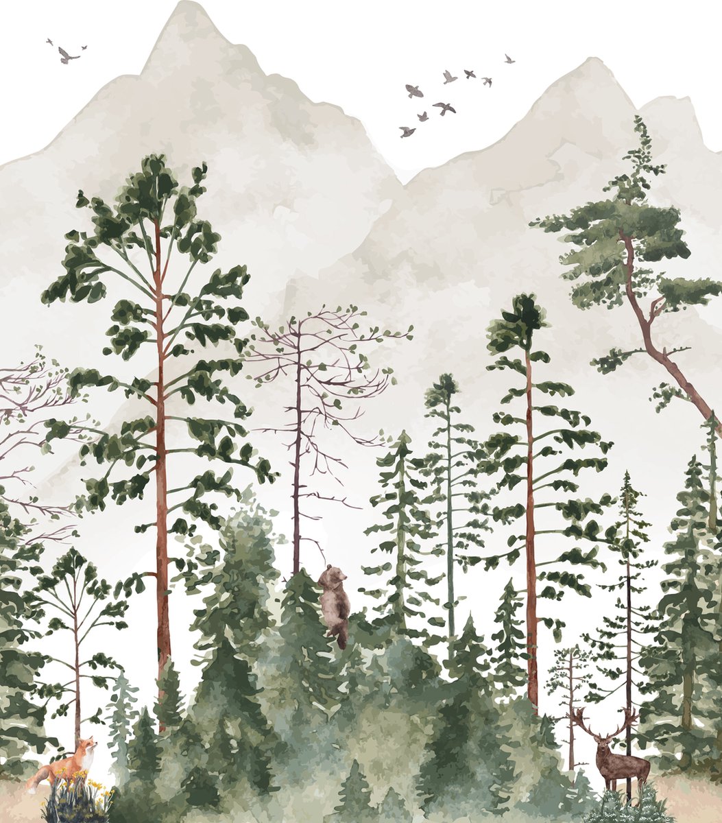 Walloha Behang Kinderkamer Het Donkere Woud 194 8 X 280 Cm Bol walloha-behang-kinderkamer-het-donkere-woud-194-8-x-280-cm-bol