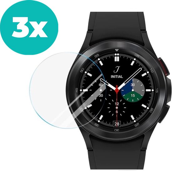 Samsung Galaxy Watch 4 Classic screenprotector 42 mm 3 stuks Geschikt voor Samsung...