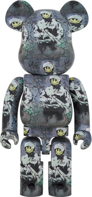 ベアブリック1000% RIOT COP BRANDALISM banksy Bearbrick Banksy Brandalism - Riot Cop by Medicom Toy - Shop