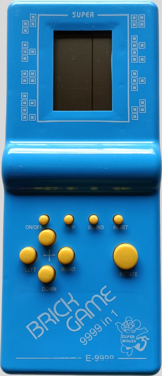 Tetris Jeu De Briques Handheld Console De Jeux Console Portable Jeu Écran Couleur Rétro Console De Jeu De Couleur Aléatoire 
