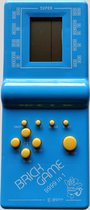 Console de jeu portable Brickgame - Tetris - Jeu Classic - Jeu rétro - Blocs - 9999 Jeux - Blauw