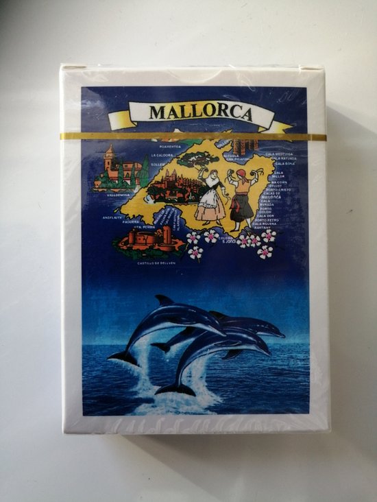 Afbeelding van het spel Playing Cards - Poker Cards - Mallorca Dolphins no. 618 - Kaartspel - Isla de Mallorca