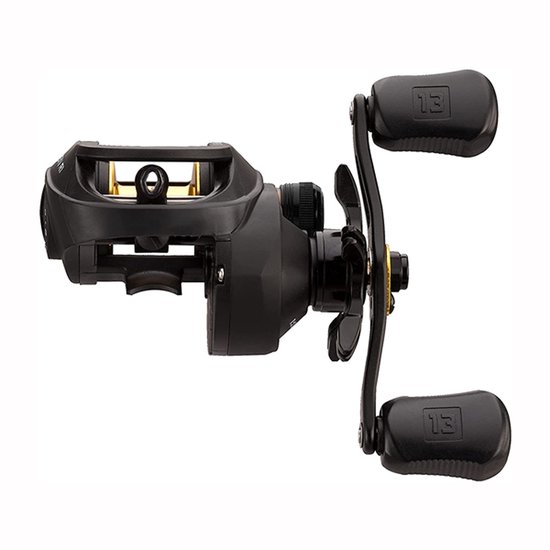 13 Fishing Origin R1 Cast Reel LH - 6.6:1 - Baitcasting Reel - Zwart van 13 Fishing — afbeelding 3