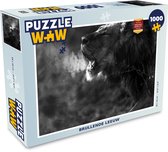 Puzzel Leeuw - Wild - Gras - Legpuzzel - Puzzel 1000 stukjes volwassenen