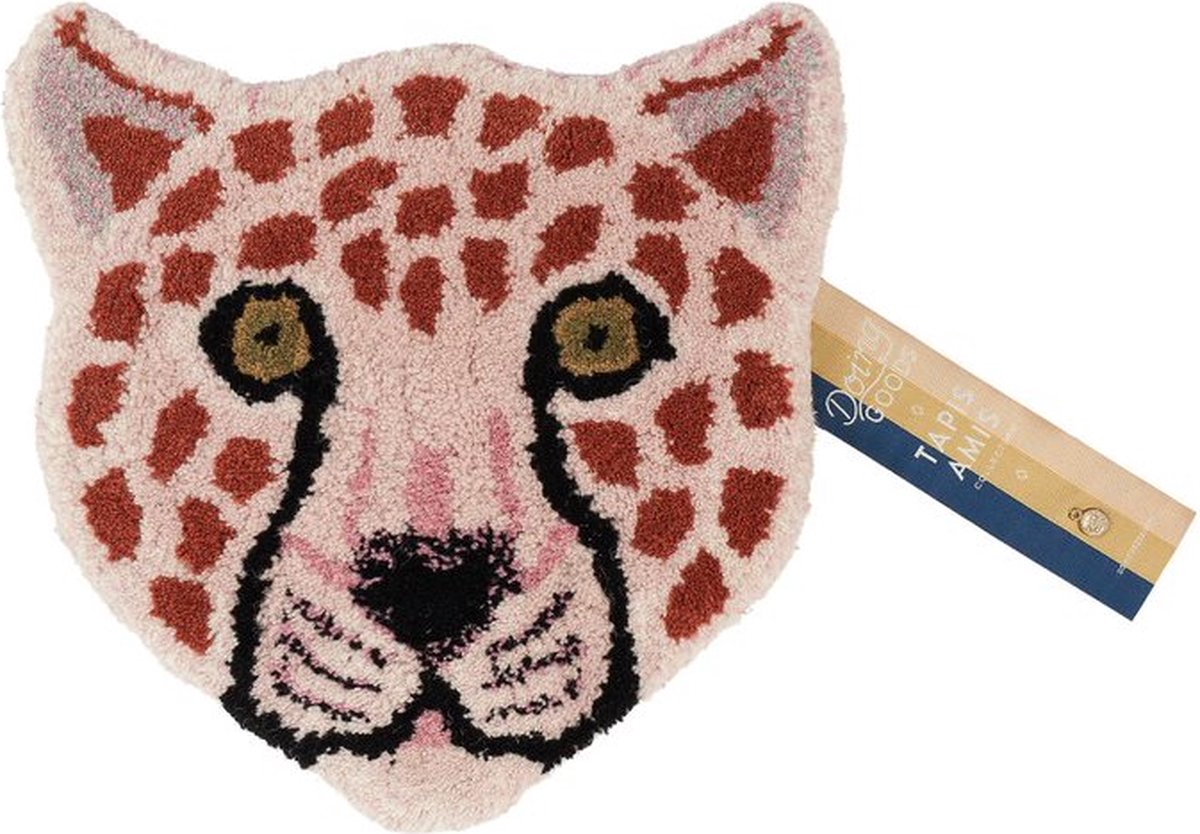 Doing Goods Dierenkop - Pinky Leopard