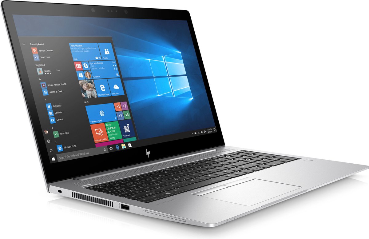 HP EliteBook 850 G5 39.6 cm (15.6") Notebook - 1920 x 1080 - Core i5 i5-8250U - 8 GB RAM - 256 GB SSD - Windows 10 Pro 64-bit - Intel UHD Graphics 620 - In-plane Switching (IP...