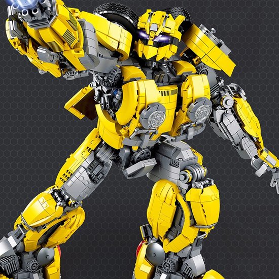 Foto: Brickparts nl transformation super robot heroes 3579pcs is compatibel met het bekende merk 