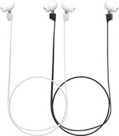 kwmobile 2x cordon de bouchons d'oreilles magnétiques - Compatible avec Apple Airpods 1 / 2 / Pro / 3 - 80 cm - Pour bouchons d'oreille sans fil contre la perte