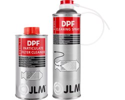 JLM Diesel Roetfilter Reinigingspakket - Roetfilter reiniger en DPF spuitbus - Verbetert regeneratie en vermindert brandstofverbruik - Verwijdert roet en koolstof - 375ml + 300ml