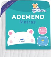Ademend Baby Matras - 70x140 cm - Omkeerbaar - Zomerzijde en Winterzijde - OekoTex®